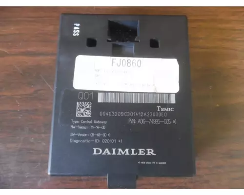 FREIGHTLINER CASCADIA 125 CHASSIS CONTROL MODULE (CCM)