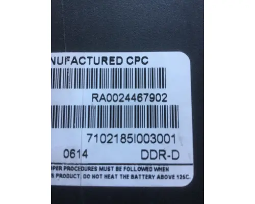 FREIGHTLINER CASCADIA 125 CHASSIS CONTROL MODULE (CCM)