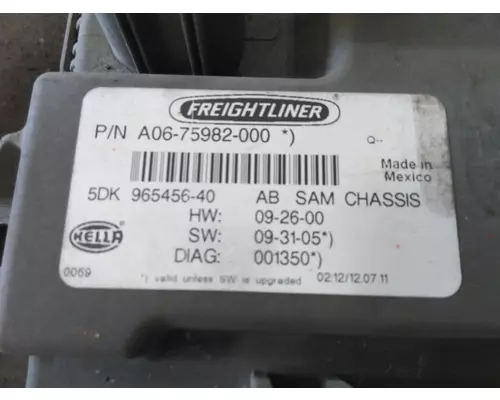 FREIGHTLINER CASCADIA 125 CHASSIS CONTROL MODULE (CCM)