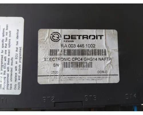 FREIGHTLINER CASCADIA 125 CHASSIS CONTROL MODULE (CCM)