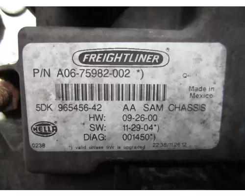 FREIGHTLINER CASCADIA 125 CHASSIS CONTROL MODULE..CCM