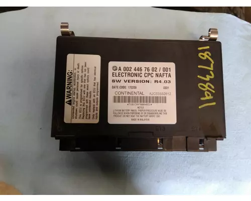 FREIGHTLINER CASCADIA 125 DASH CONTROL MODULE