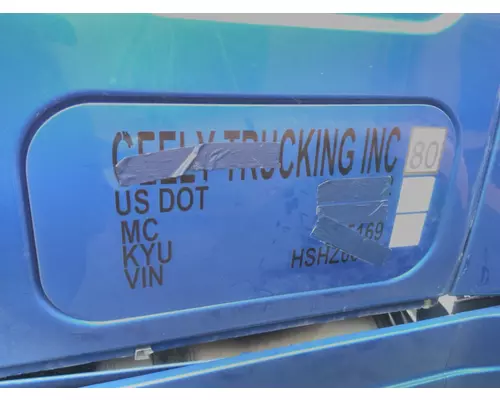 FREIGHTLINER CASCADIA 125 DOOR, COMPARTMENT