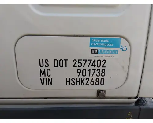 FREIGHTLINER CASCADIA 125 DOOR, COMPARTMENT