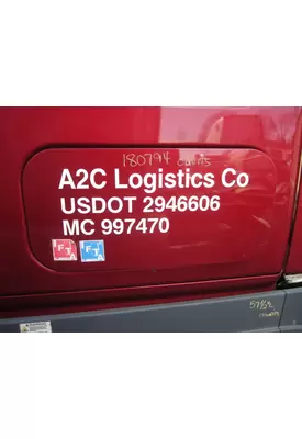 FREIGHTLINER CASCADIA 125 DOOR, COMPARTMENT