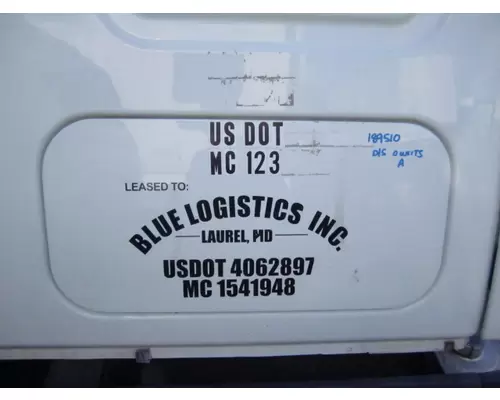 FREIGHTLINER CASCADIA 125 DOOR, COMPARTMENT