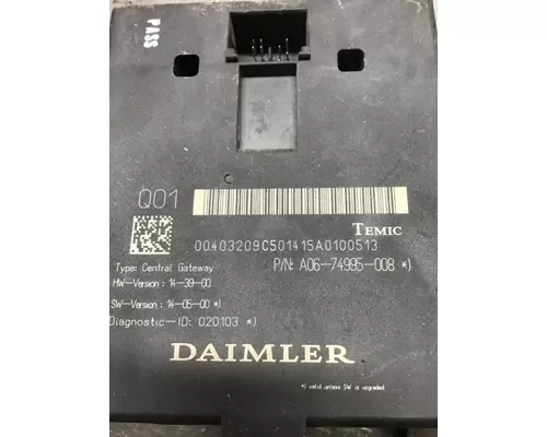 FREIGHTLINER CASCADIA 125 ELECTRICAL COMPONENT