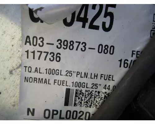 FREIGHTLINER CASCADIA 125 FUEL TANK