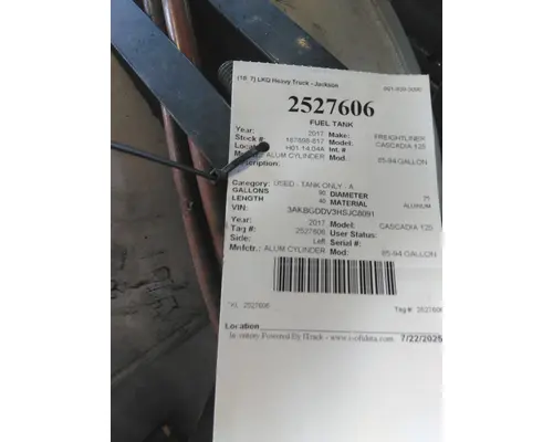 FREIGHTLINER CASCADIA 125 FUEL TANK