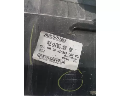 FREIGHTLINER CASCADIA 125 HEADLAMP ASSEMBLY