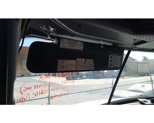 FREIGHTLINER CASCADIA 125 INTERIOR SUN VISOR