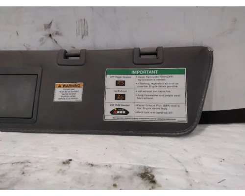 FREIGHTLINER CASCADIA 125 INTERIOR SUN VISOR