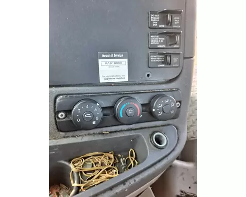 FREIGHTLINER CASCADIA 125 TEMPERATURE CONTROL