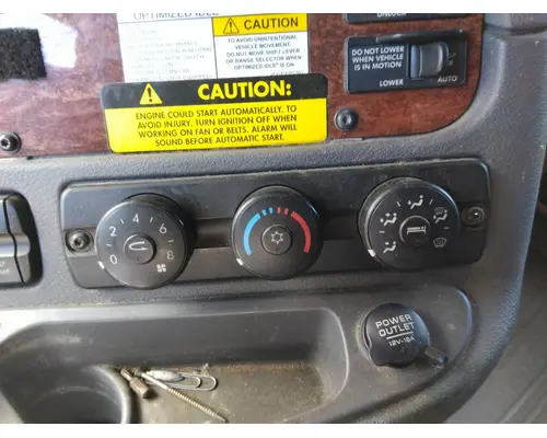 FREIGHTLINER CASCADIA 125 TEMPERATURE CONTROL