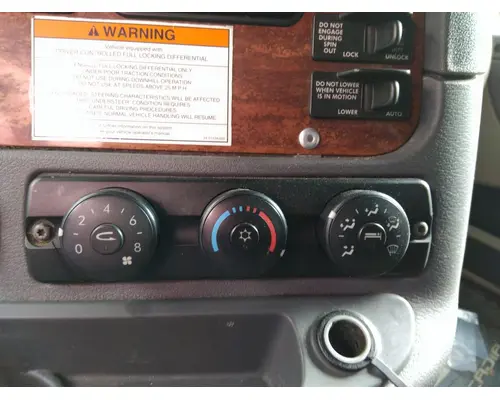 FREIGHTLINER CASCADIA 125 TEMPERATURE CONTROL