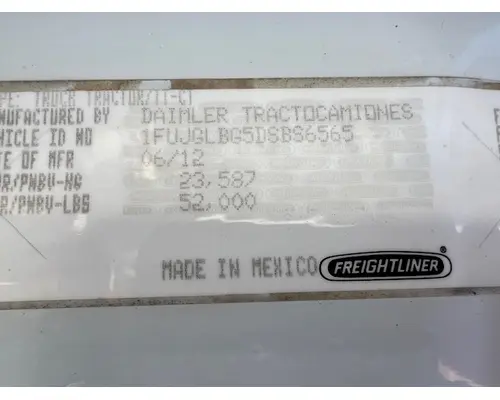 FREIGHTLINER CASCADIA 125 Vehicle For Sale