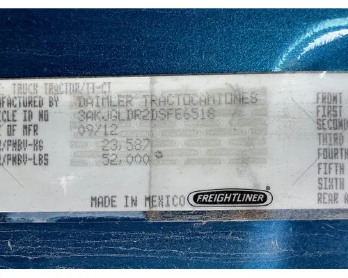 FREIGHTLINER CASCADIA 125 Vehicle For Sale