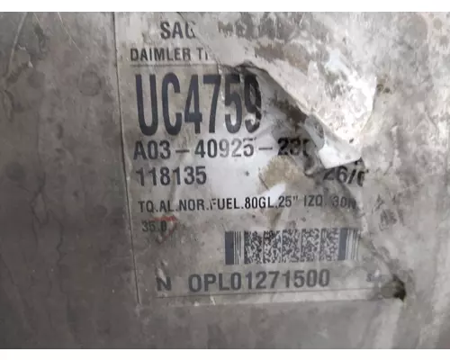 FREIGHTLINER CASCADIA 126 2017-2025 FUEL TANK