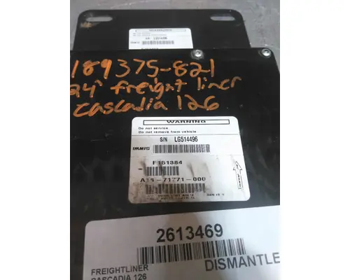 FREIGHTLINER CASCADIA 126 AIR BAG (SAFETY)