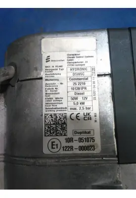 FREIGHTLINER CASCADIA 126 AUXILLARY HEATER