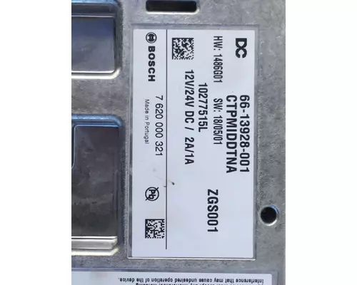 FREIGHTLINER CASCADIA 126 BRAKE CONTROL MODULE (ABS)