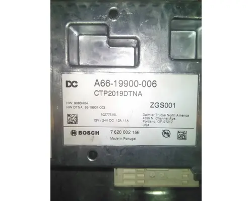 FREIGHTLINER CASCADIA 126 CAB CONTROL UNIT MODULE