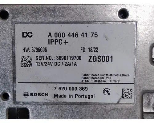 FREIGHTLINER CASCADIA 126 CAB CONTROL UNIT MODULE