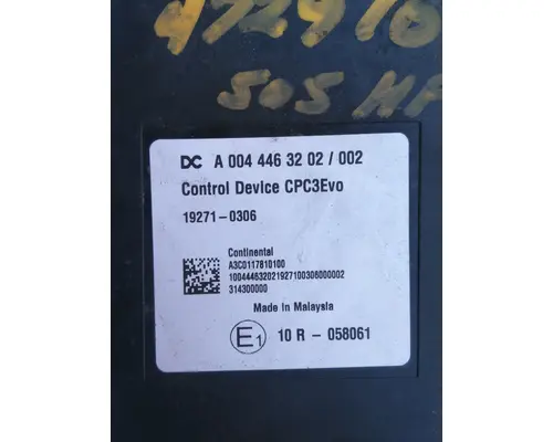 FREIGHTLINER CASCADIA 126 CAB CONTROL UNIT MODULE