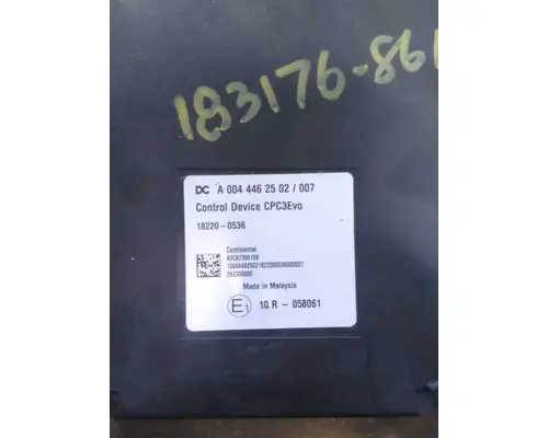 FREIGHTLINER CASCADIA 126 CAB CONTROL UNIT MODULE