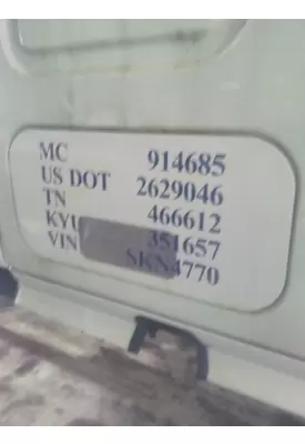 FREIGHTLINER CASCADIA 126 DOOR, COMPARTMENT