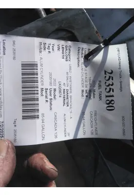FREIGHTLINER CASCADIA 126 FUEL TANK