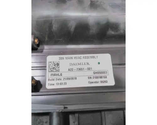 FREIGHTLINER CASCADIA 126 HEATER ASSEMBLY