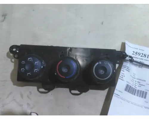 FREIGHTLINER CASCADIA 126 TEMPERATURE CONTROL