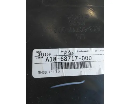 FREIGHTLINER CASCADIA 126 TRIM INTERIOR