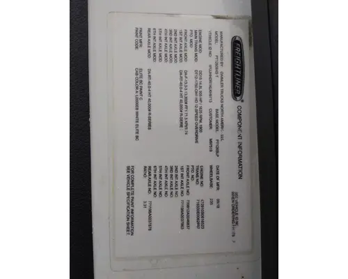 FREIGHTLINER CASCADIA 126 WHOLE TRUCK FOR RESALE