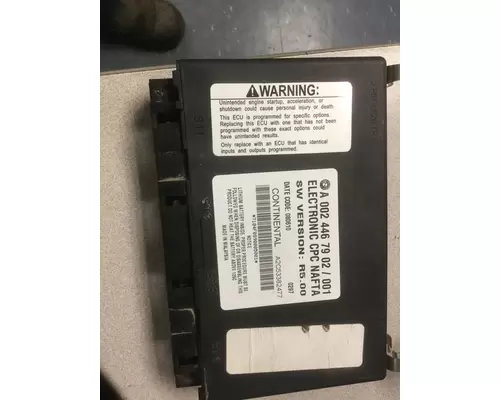 FREIGHTLINER CASCADIA 132 CAB CONTROL UNIT MODULE
