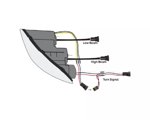 FREIGHTLINER CASCADIA 2007-2018 HEADLAMP ASSEMBLY