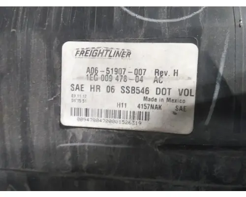 FREIGHTLINER CASCADIA 2007-2018 HEADLAMP ASSEMBLY