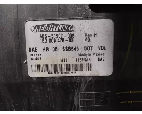 FREIGHTLINER CASCADIA 2007-2018 HEADLAMP ASSEMBLY