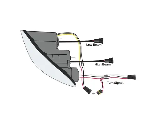 FREIGHTLINER CASCADIA 2007-2019 HEADLAMP ASSEMBLY