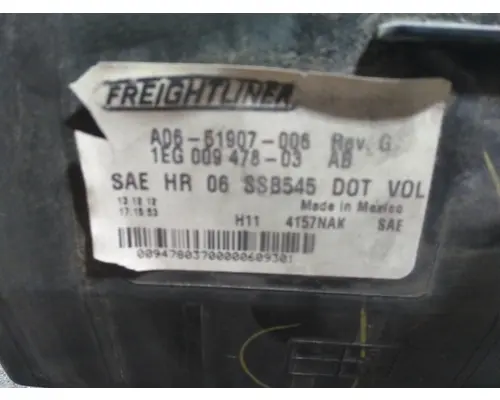 FREIGHTLINER CASCADIA 2007-2019 HEADLAMP ASSEMBLY