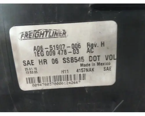 FREIGHTLINER CASCADIA 2007-2019 HEADLAMP ASSEMBLY