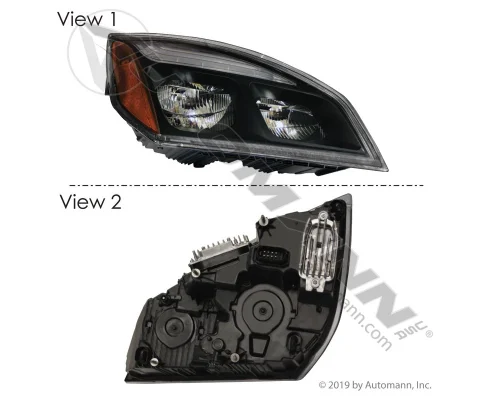 FREIGHTLINER CASCADIA 2018-2025 HEADLAMP ASSEMBLY
