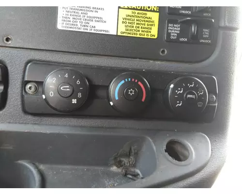 FREIGHTLINER CASCADIA EVOLUTION TEMPERATURE CONTROL