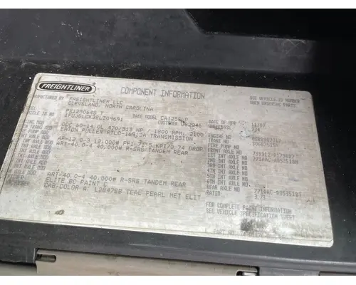 FREIGHTLINER CASCADIA Axle Assy Front Steer