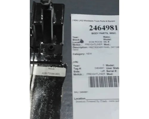 FREIGHTLINER CASCADIA BODY PARTS, MISC.