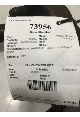 FREIGHTLINER CASCADIA Brake Chamber 