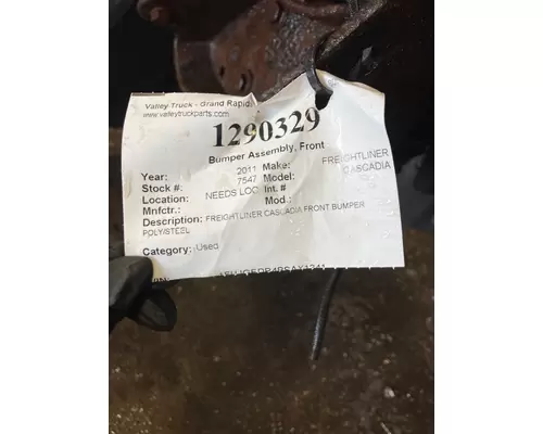 FREIGHTLINER CASCADIA Bumper Assembly, Front