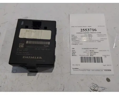 FREIGHTLINER CASCADIA CHASSIS CONTROL MODULE (CCM)