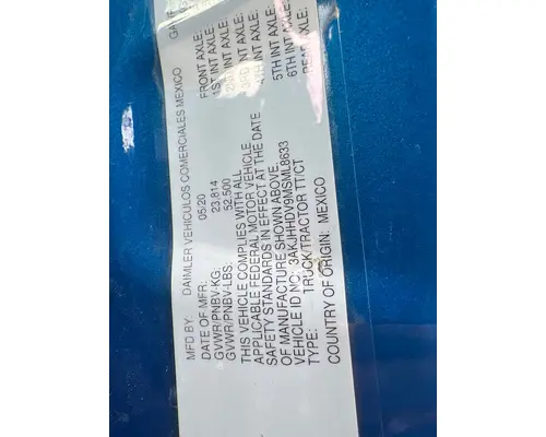 FREIGHTLINER CASCADIA Complete Vehicle